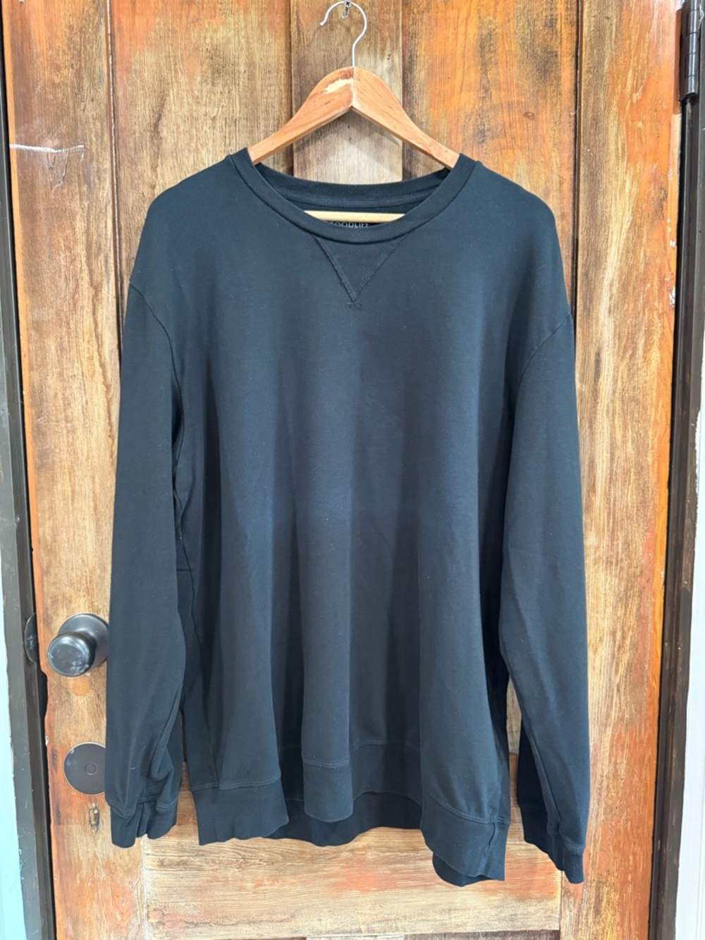 Goodlife Men's Crewneck Sweater - Black